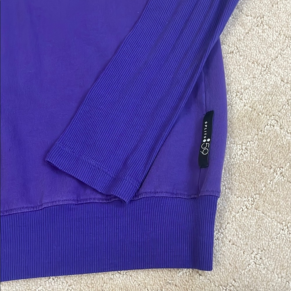 Splits59 Purple sweatshirt - Picture 2 of 4
